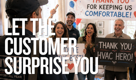 Let the Customer Surprise You