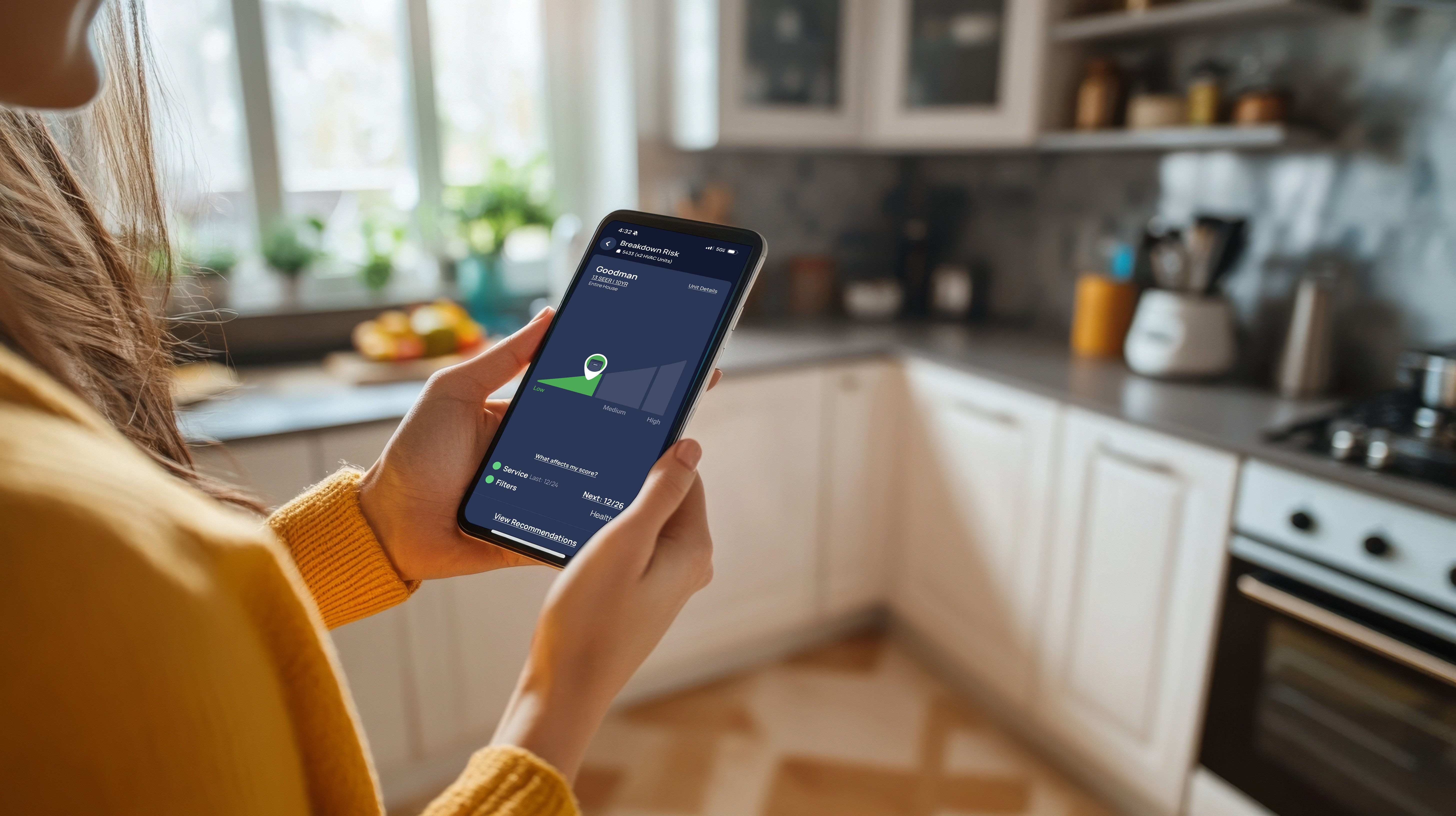SmartAC web interface